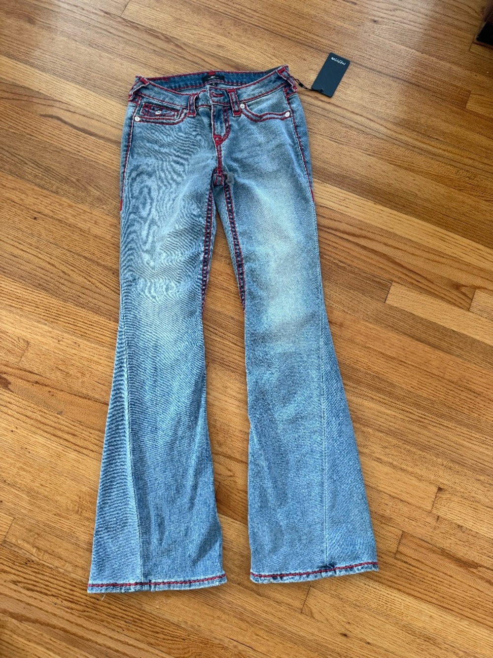 Y2k True Religion Rainbow Joey  LOW RISE  Flare